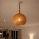 Handcrafted Bamboo Woven Pendant Lamp Shade